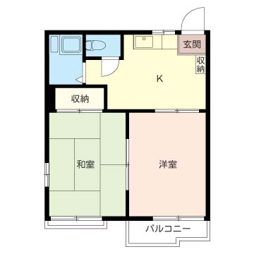 コ－ポ楓 202号-6