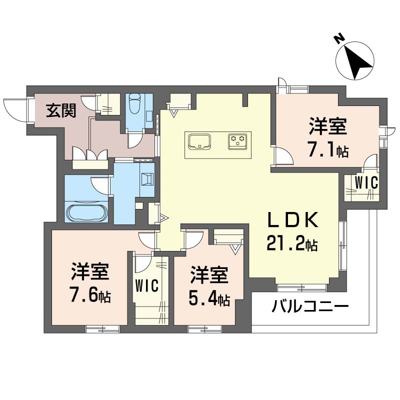 ジャルダン 301号-15