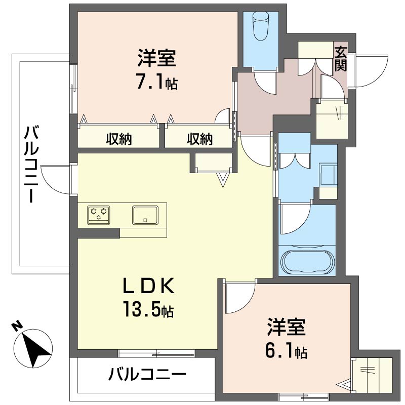 ジャルダン 303号-15