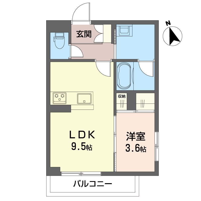 ルピナスコモド 201号-9