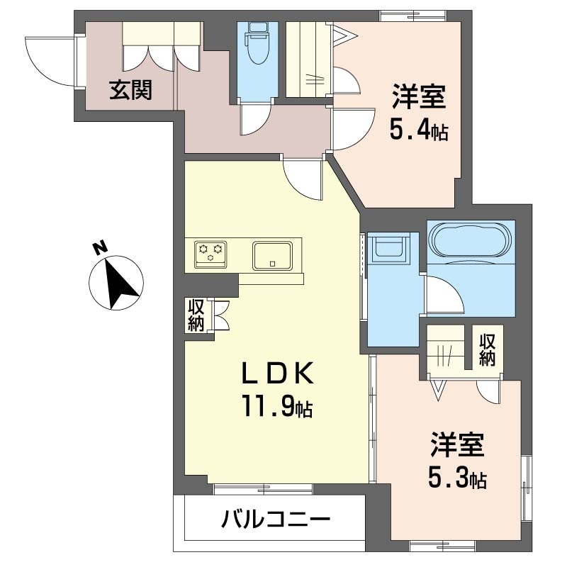 パウライフ ベレオイースト 305号-14