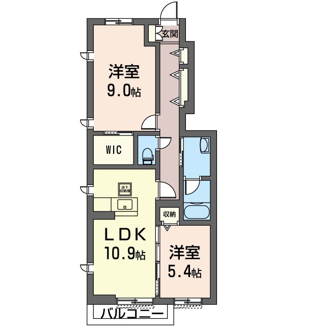 ルミエール八幡101-2