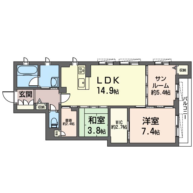 エクラージュ　エスト 203号-16
