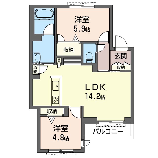 フェリーチェクレスト 206号-16