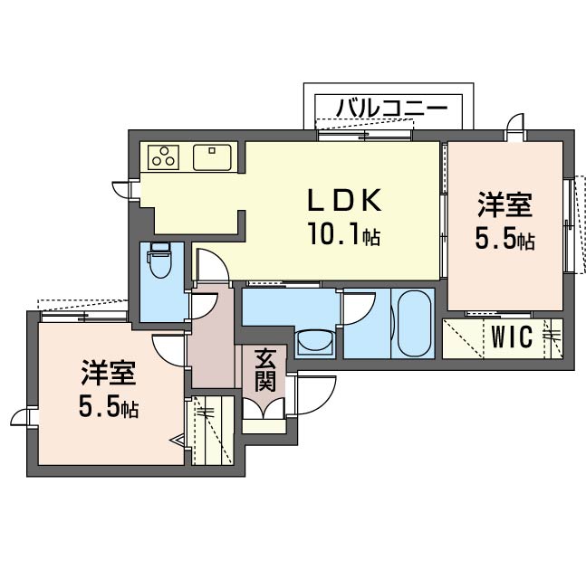 ドゥーメゾン田尻 202号-16