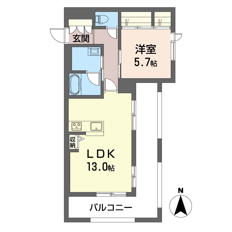 モン ルミエール 302号-6