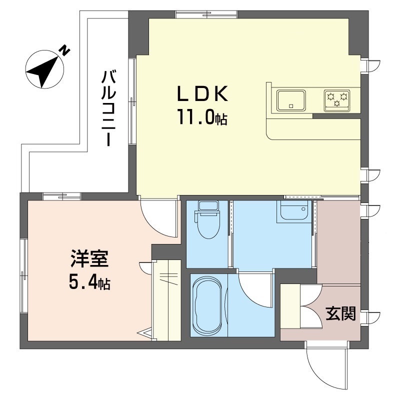 サンポーチ福栄伍番館 302号-15
