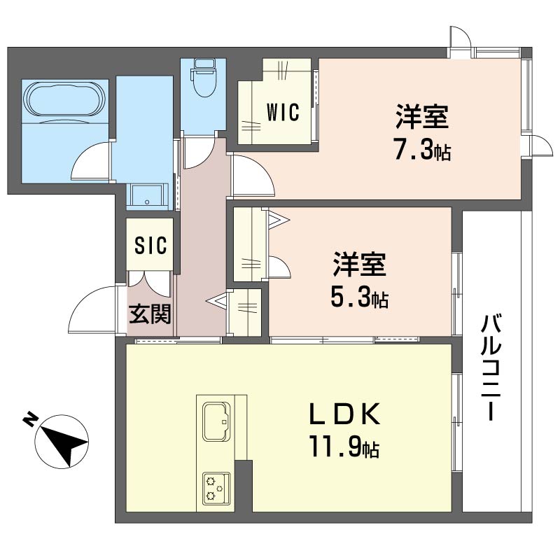 ＮレジデンスⅠ 202号-15