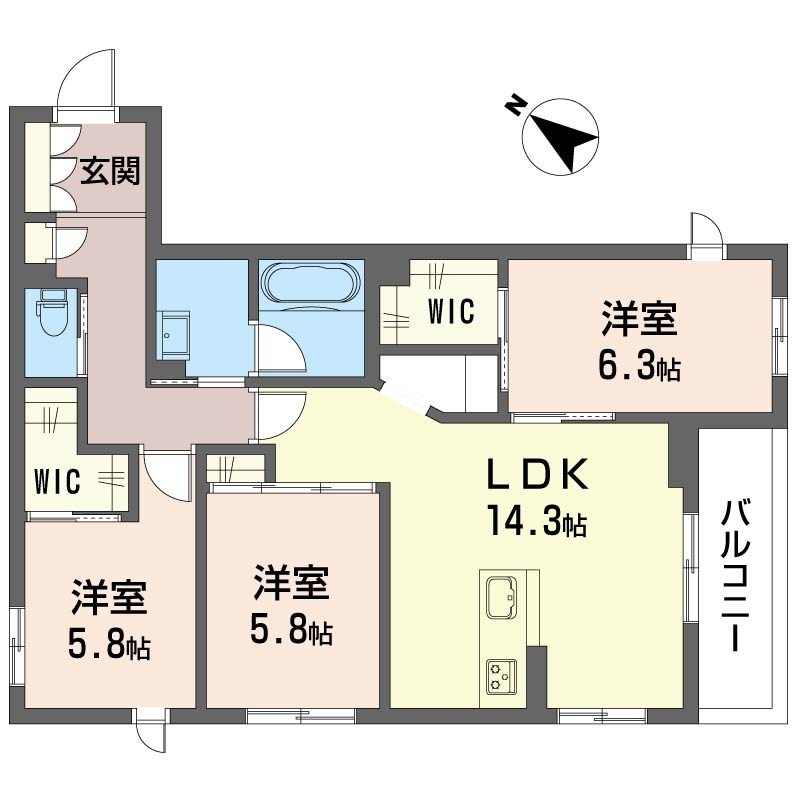 ＮレジデンスⅠ 203号-15
