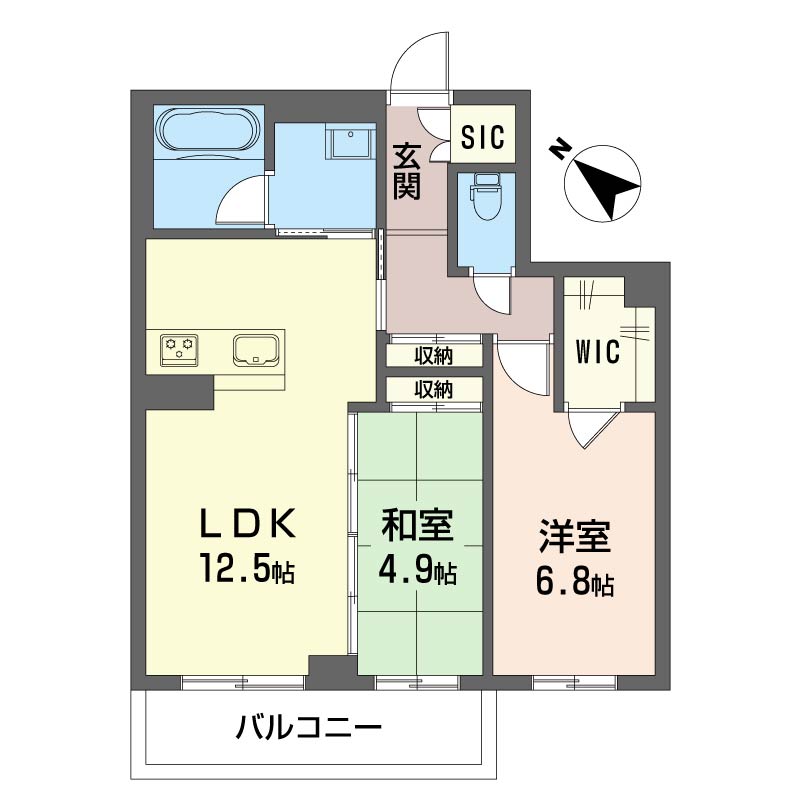 NレジデンスⅠ 205号-15