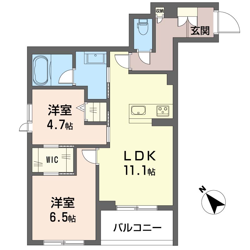 アイル　ルィーズ 203号-15