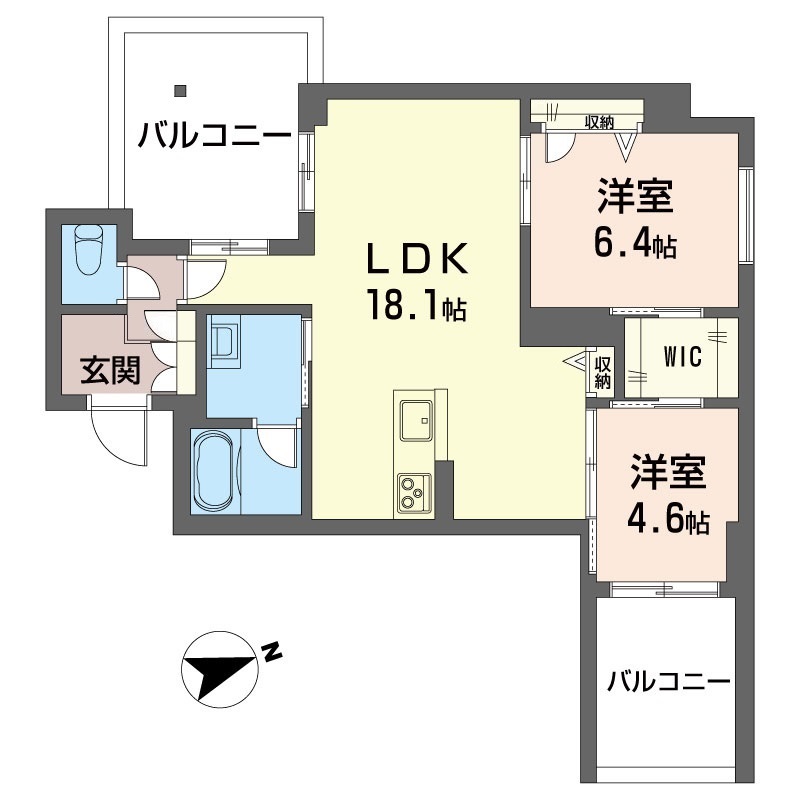 ル　コルヌイエ 205号-15