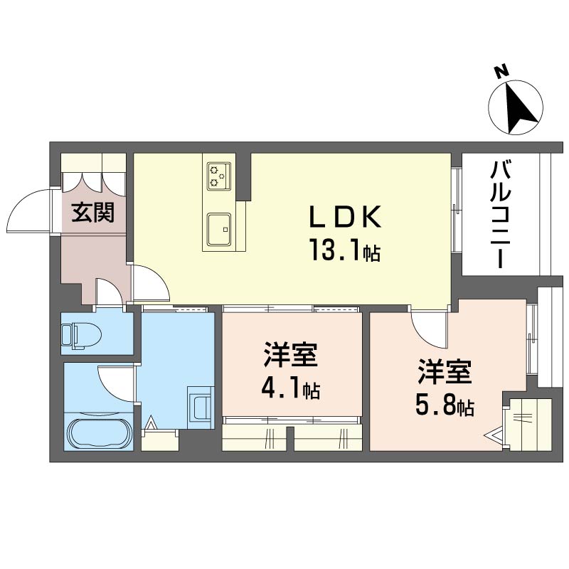 ベンディシオン市川 301号-15