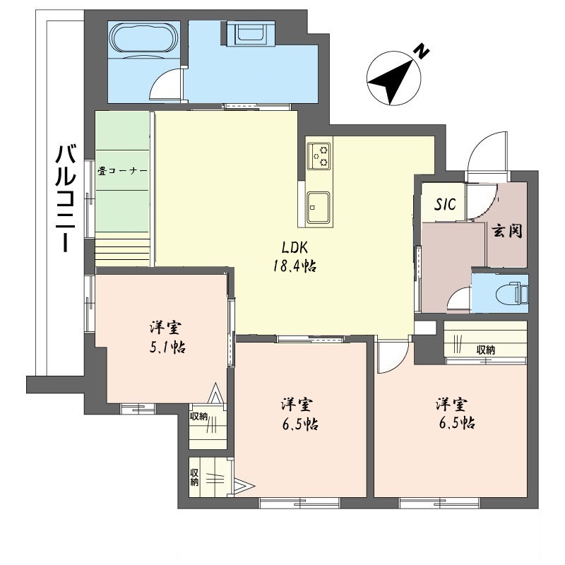 三喜　みろく庵 201号-15