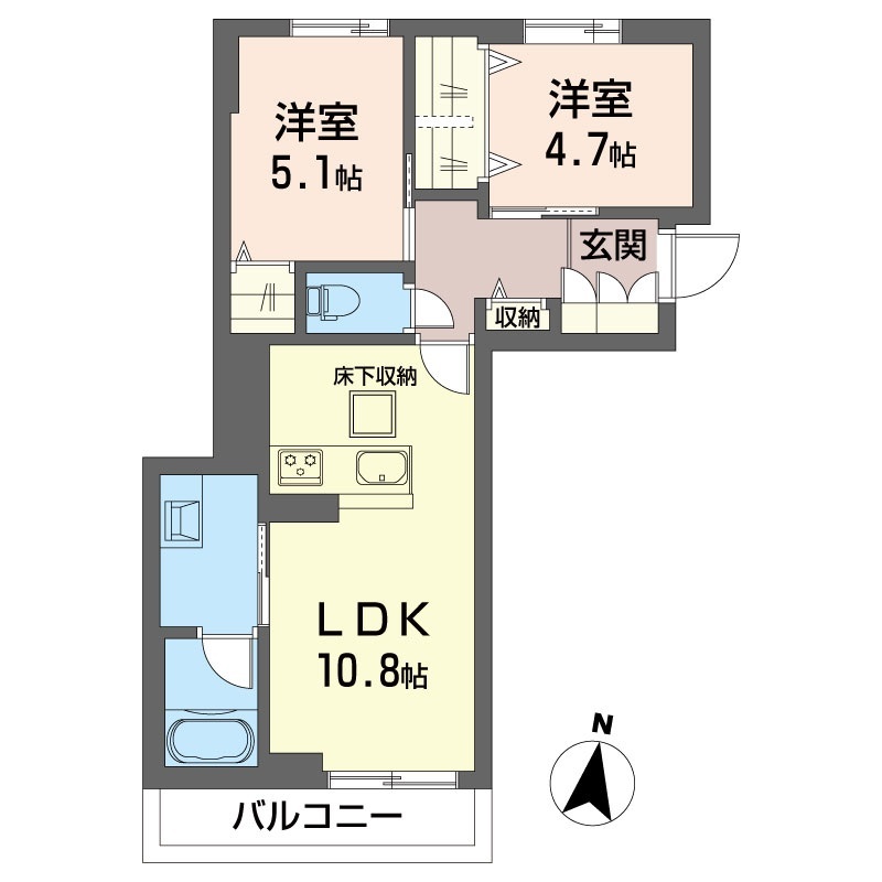 コンフォーザ 真間 105号-11