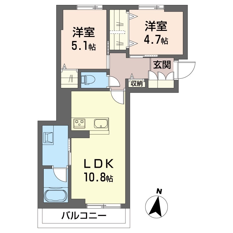 コンフォーザ 真間 205号-11