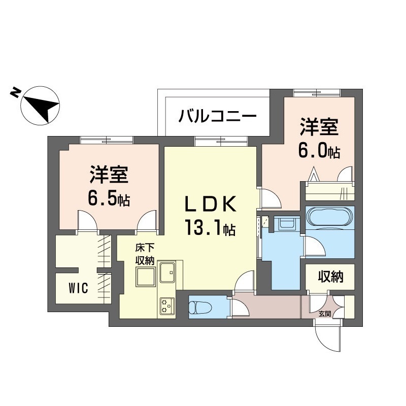 デルフィ淕番館 101号-15