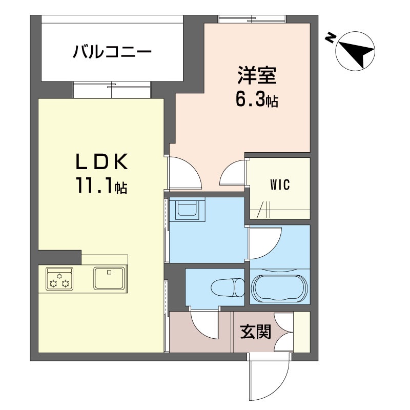 デルフィ淕番館 302号-15