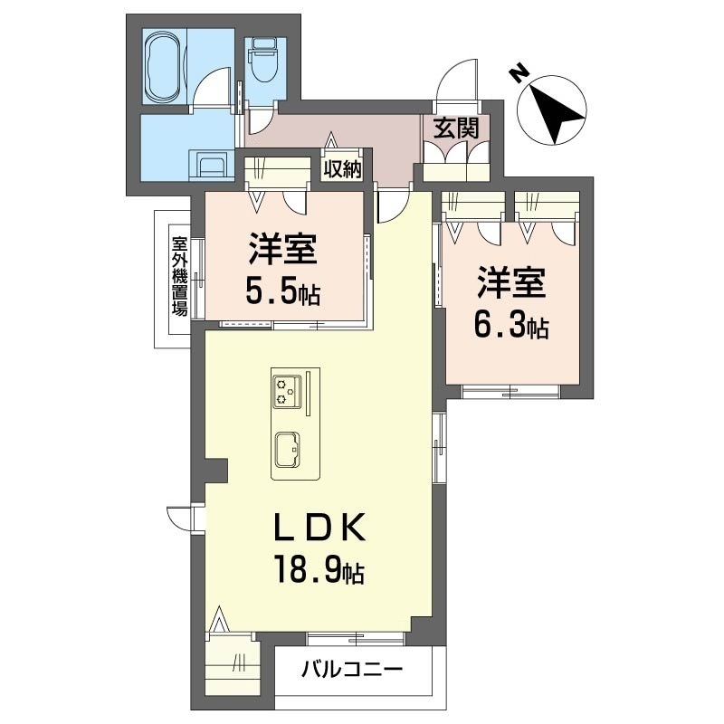 グリーンステージ船橋 301号-15