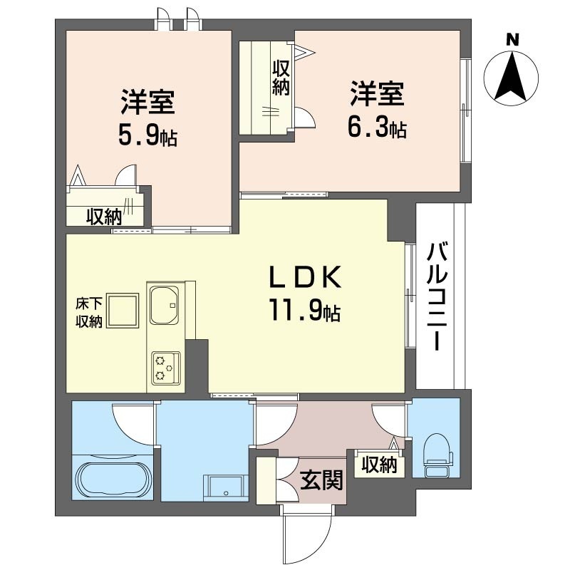 Ｋハイツ102-2