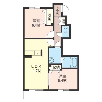 ヴィラＢ 102号-15