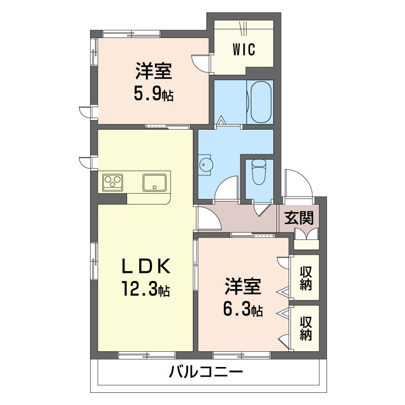 グランコートⅠ番館 207号-14