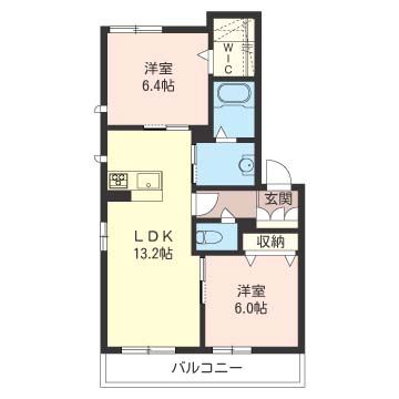 グランコートⅡ番館205-2