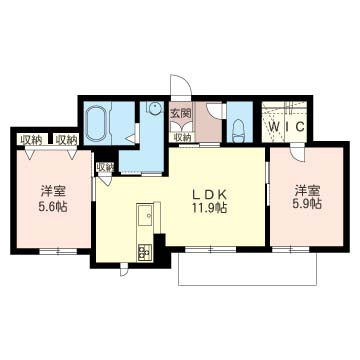 シャーメゾン　ガーデン 102号-16
