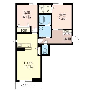 Ｏｒｃｈｉｄ　Ｂ棟201-2