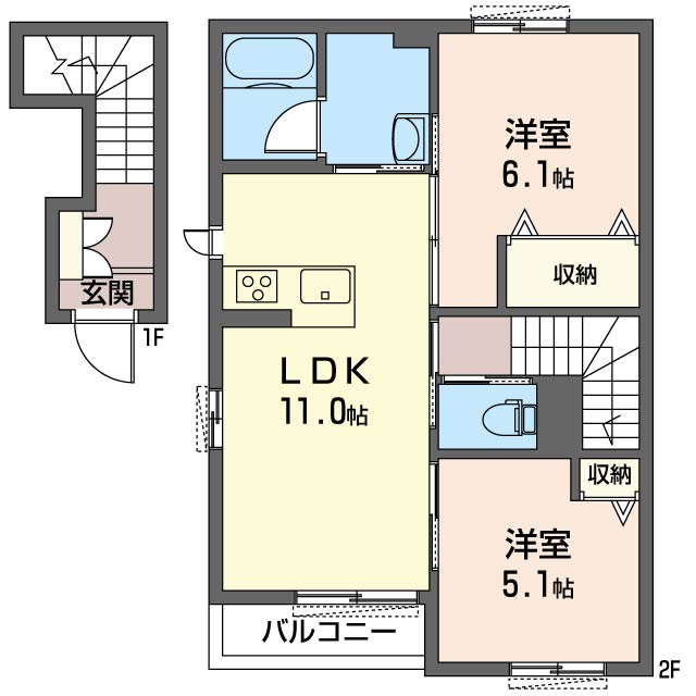 ラ・メール　プランタン201-2