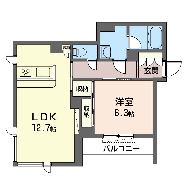 カーサクレア幕張本郷 101号-16