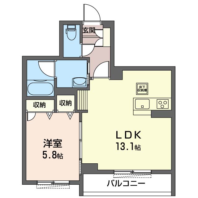ティアナ幕張 102号-16