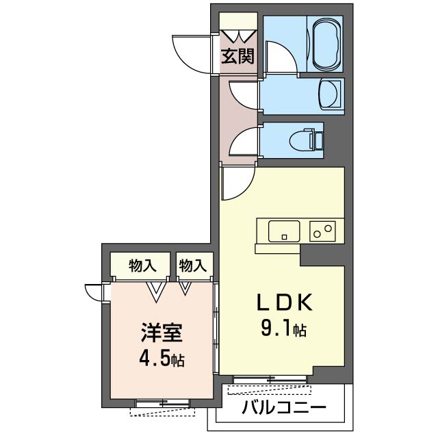 カーサクレールⅤ 401号-16