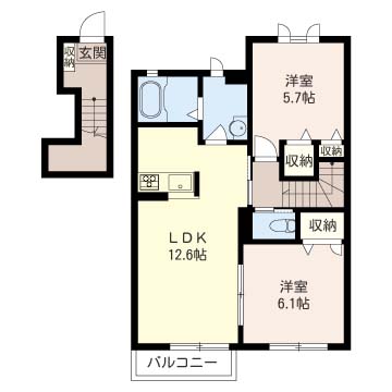 ソレイユ志津　Ｂ棟 202号-13
