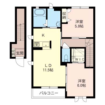 ソレイユ志津　Ｄ棟 201号-13