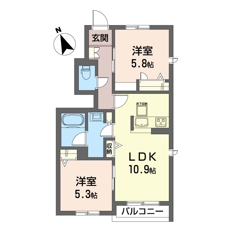 クレナータガーデン 106号-7