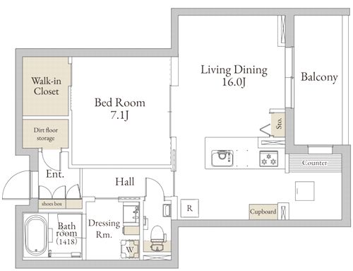ジェーユーグローバルパレス 301号-16