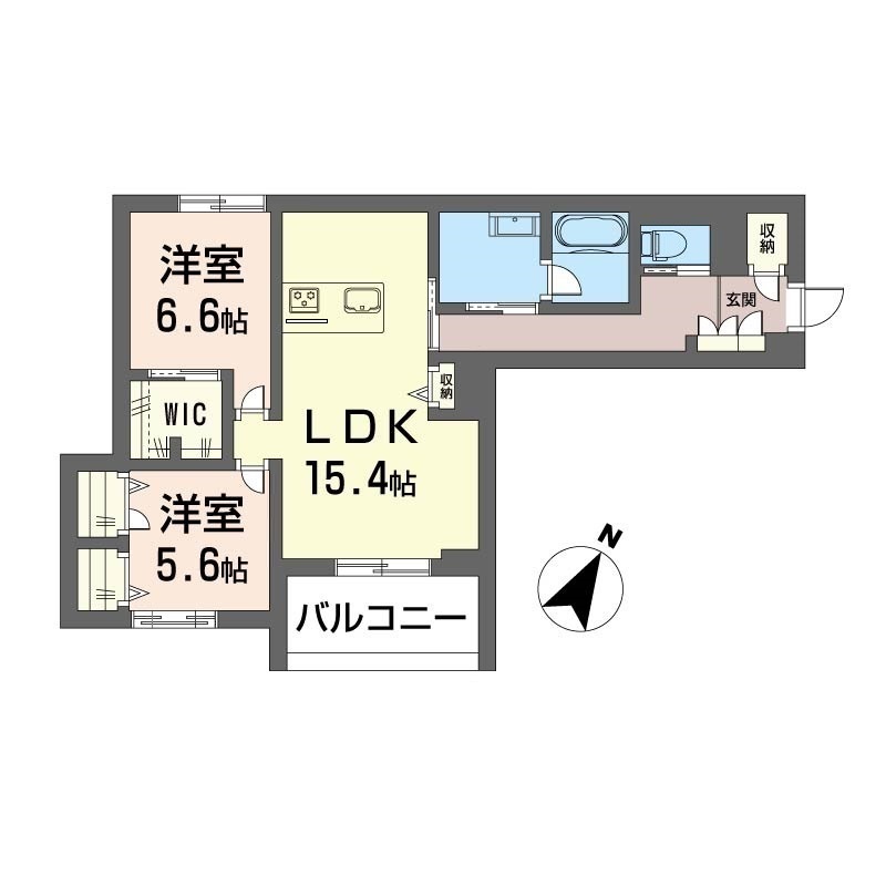 アメジア成田 201号-15
