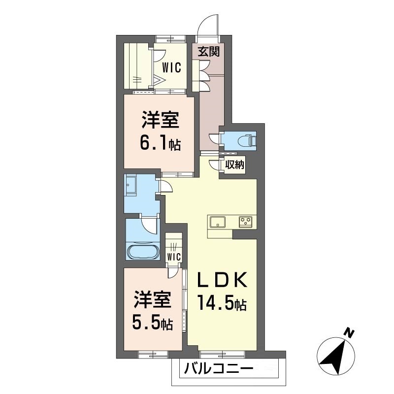 プレヴナンス東町Ⅱ202-2