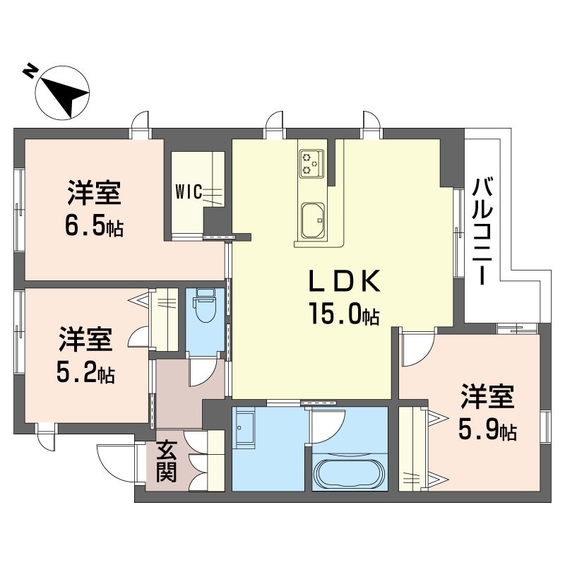 ヴァレンズ・フロレ 205号-15