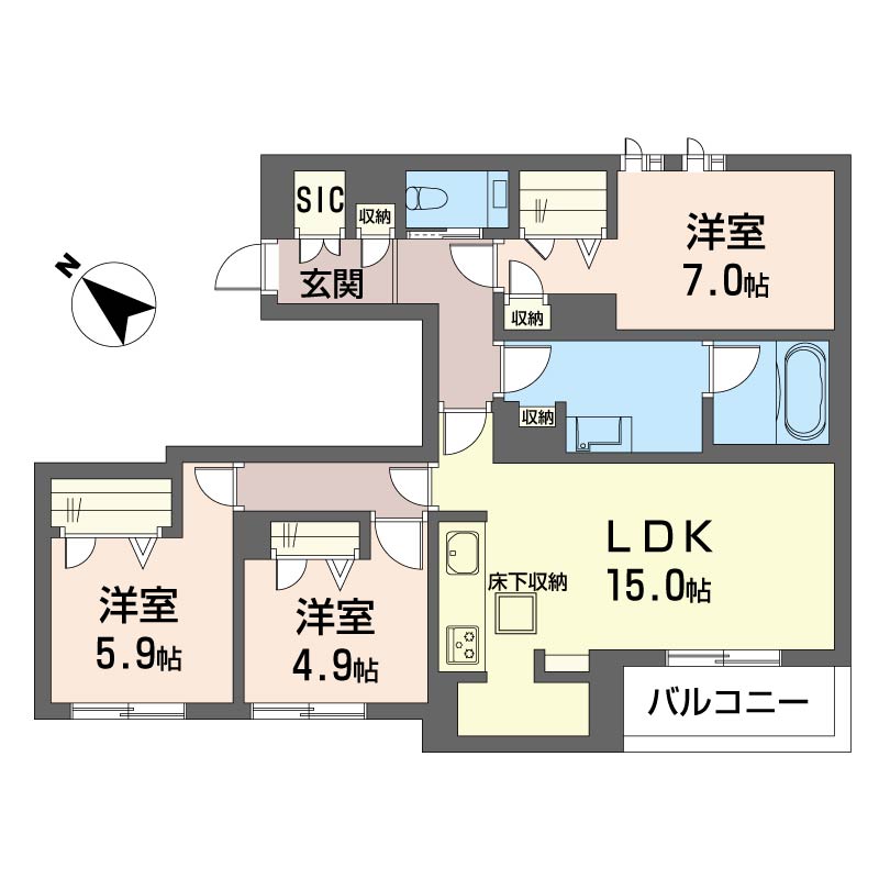 ツイン・ラポルテ 102号-15