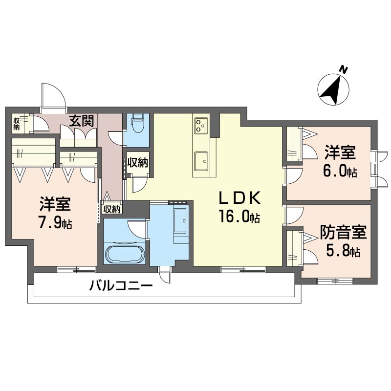 クオリスタ成田 202号-15