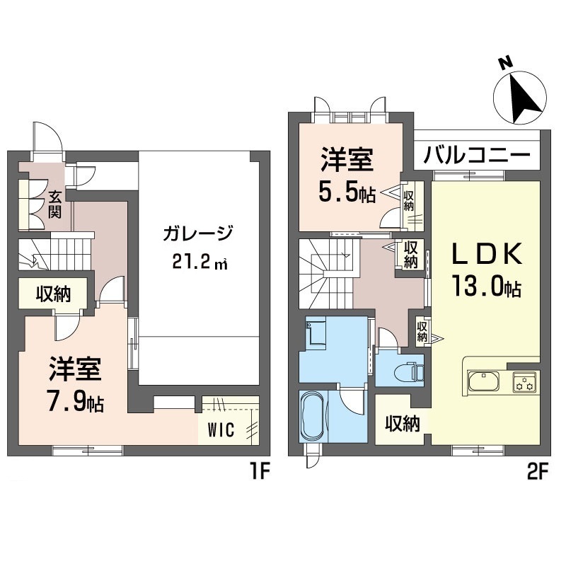 グランドゥール桜木Ⅲ 102号-8