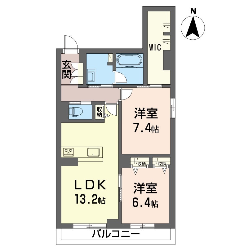 トラストメゾン白木蓮Ⅰ 203号-15