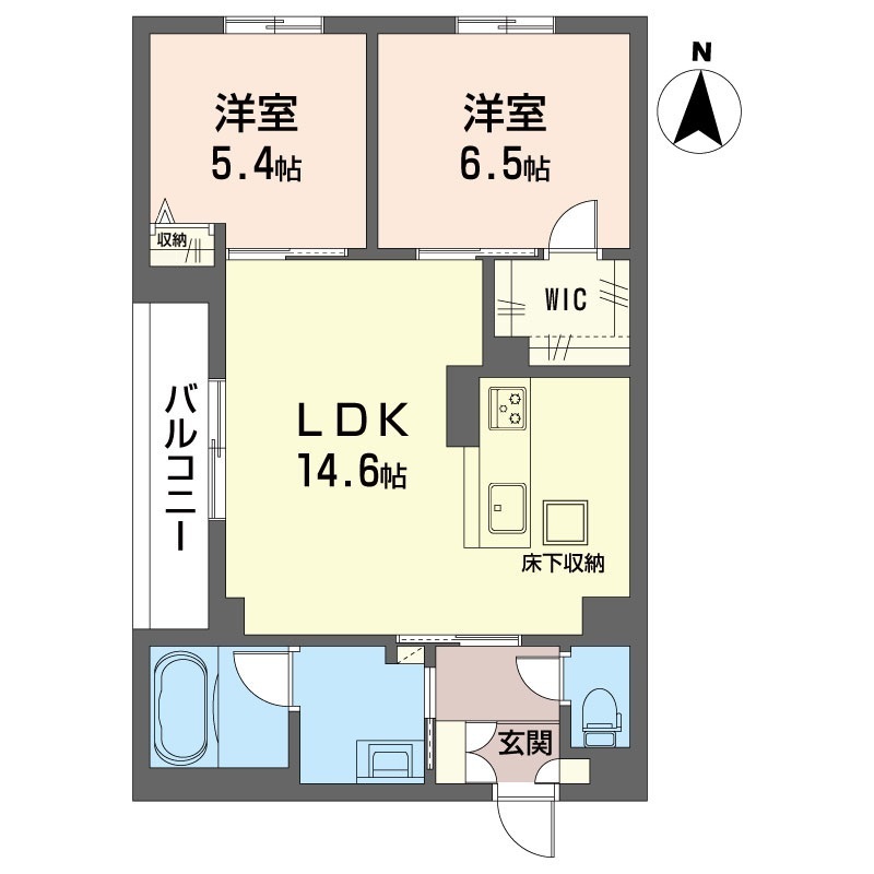 トラストメゾン白木蓮Ⅰ 101号-15