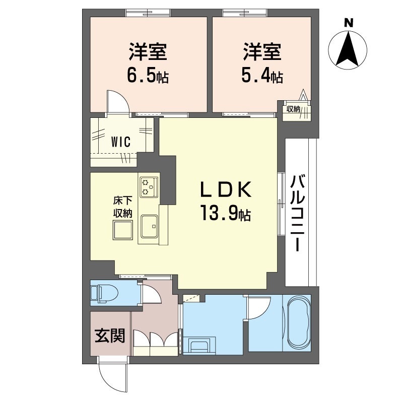 トラストメゾン白木蓮Ⅰ 102号-15