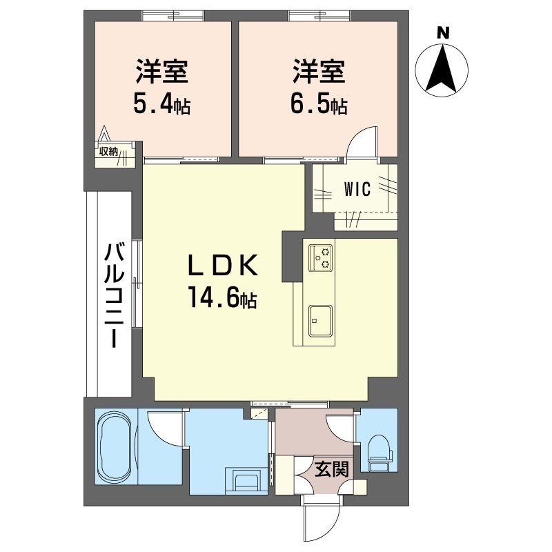トラストメゾン白木蓮Ⅰ 201号-15