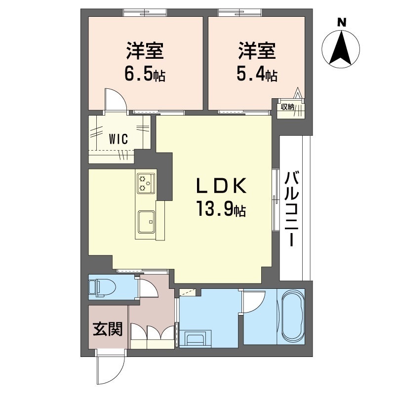 トラストメゾン白木蓮Ⅰ 202号-15