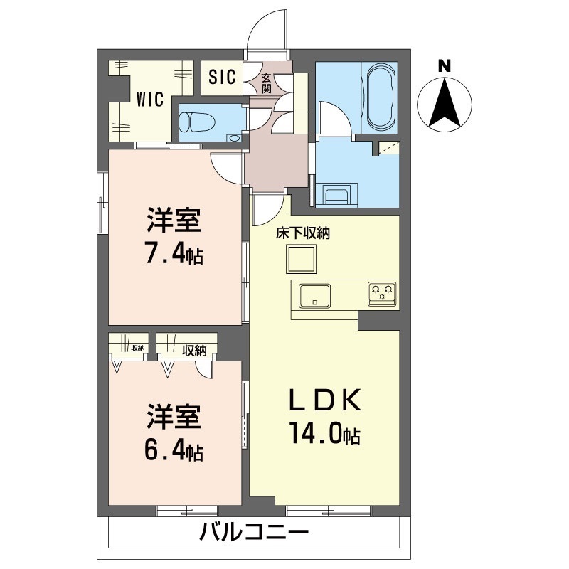 トラストメゾン白木蓮Ⅱ 105号-15
