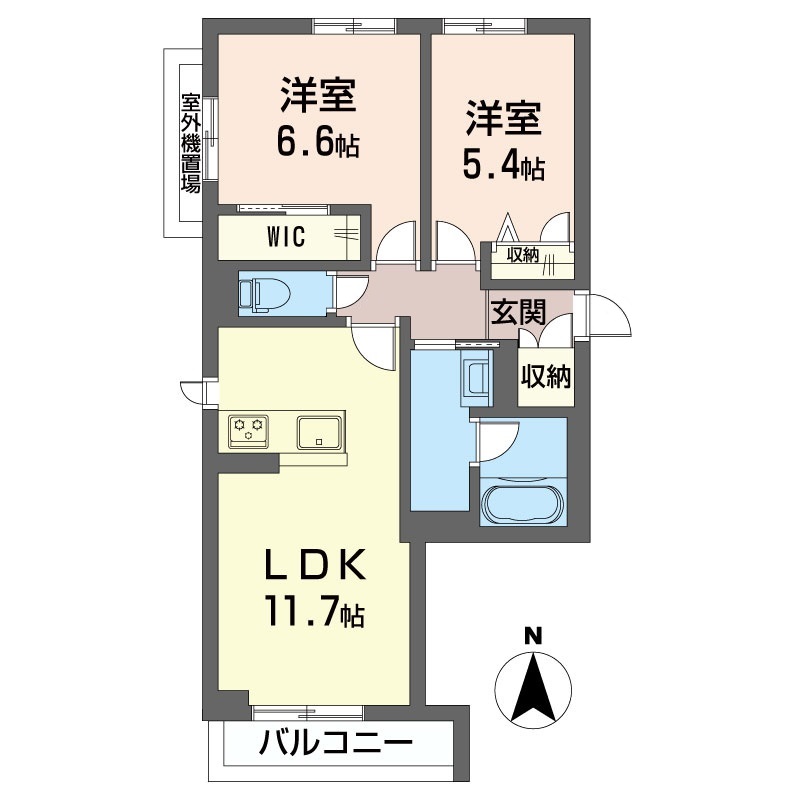 プレリー・レーヴ都賀 203号-15